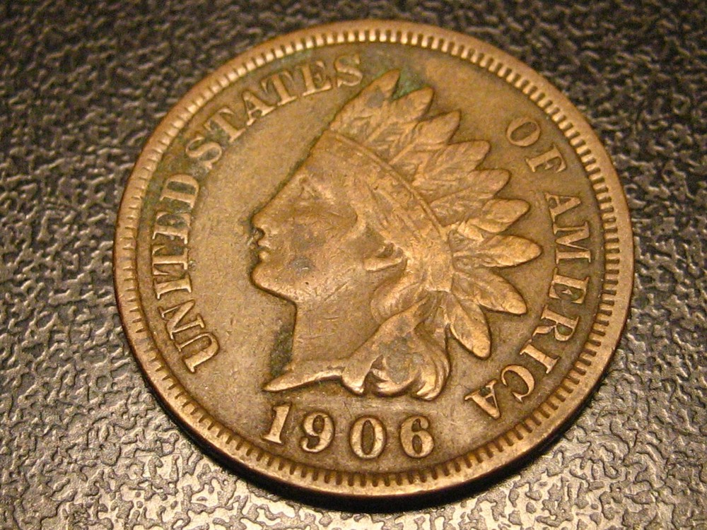 1906 Indian Head Cent Fine