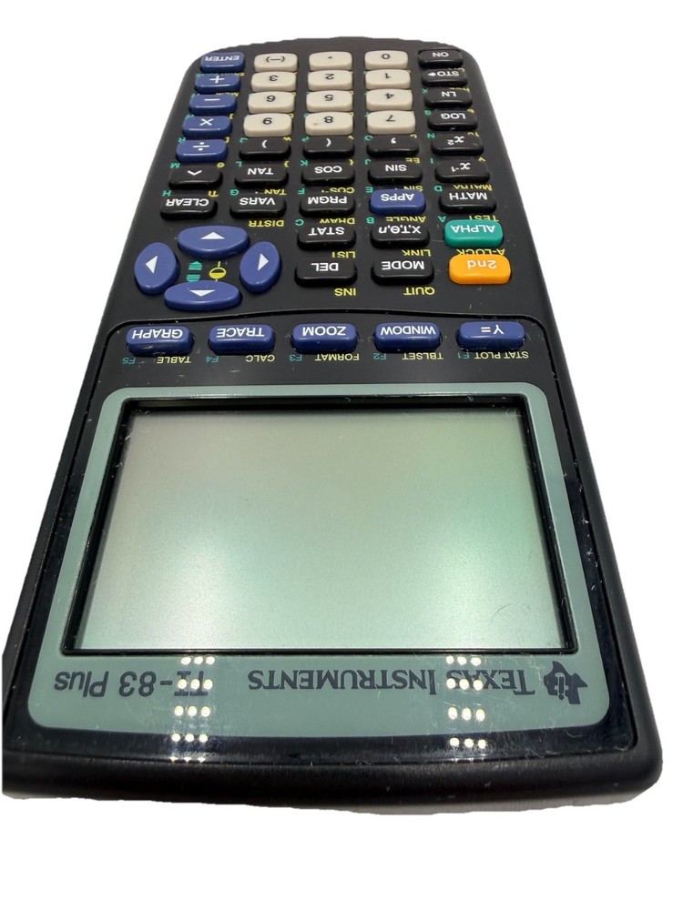 Texas Instruments TI-83 Plus Graphing Calculator - Black