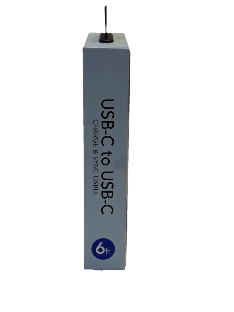 BYTECH USB-C to USB-C Cable 6ft 60W Superfast Charging Charge Sync New