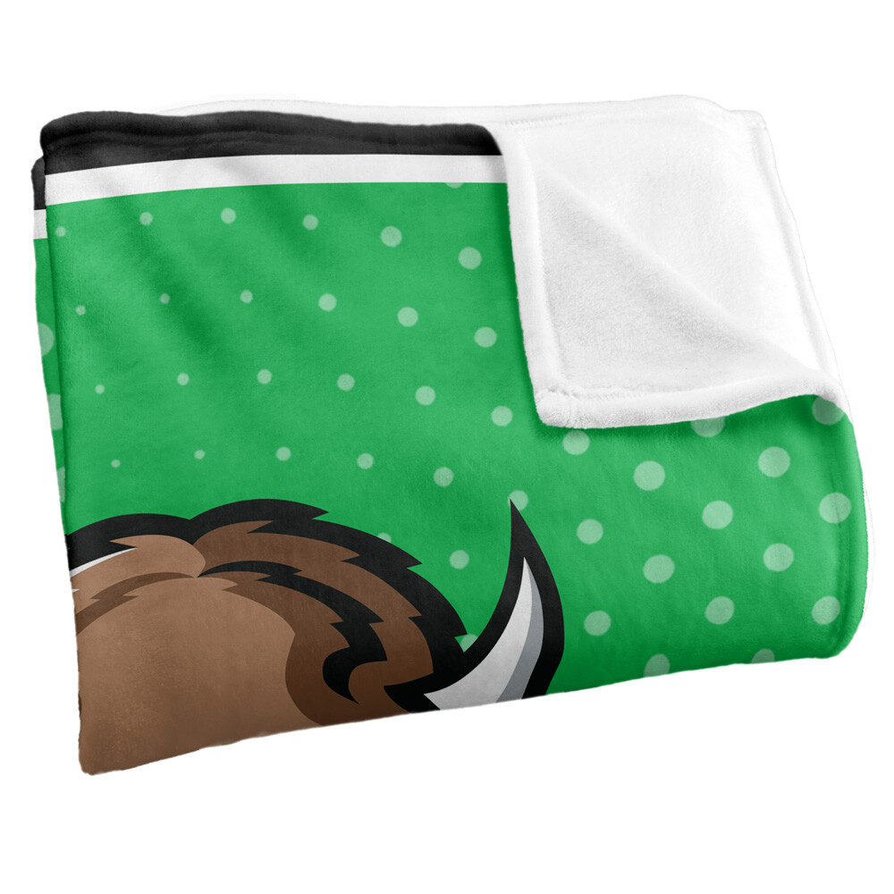Marshall University Logo Dots Silky Touch Super Soft Throw Blanket