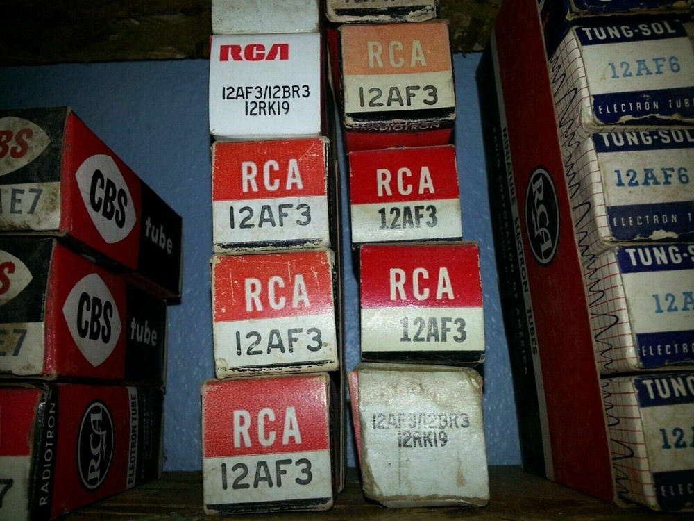 12AF3 TUBE NOS NIB 1 SINGLE