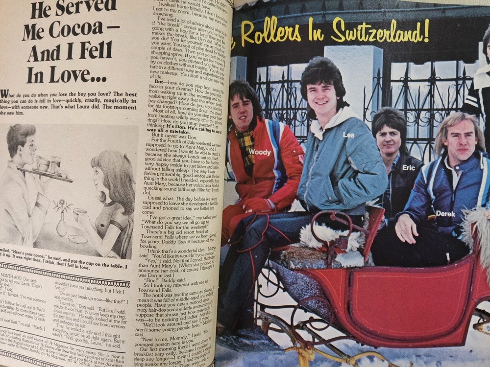 16 Magazine September 1978 ACE, MANILOW, ROLLERS, BEE GEES, KISS, CASSIDY