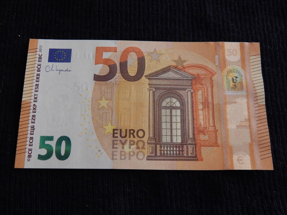 Spain 50 EURO 2017 C. Lagarde printer V026D1 UNC