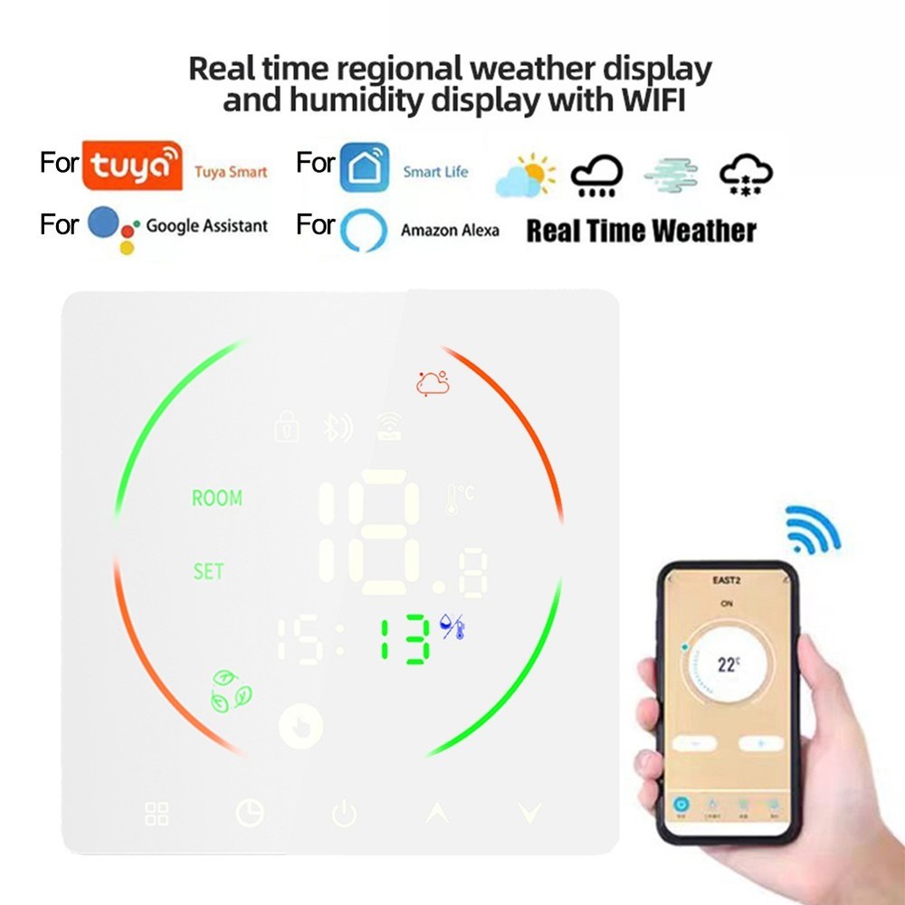 Seamless Integration WiFi Thermostat for Programmable Underfloor Heating