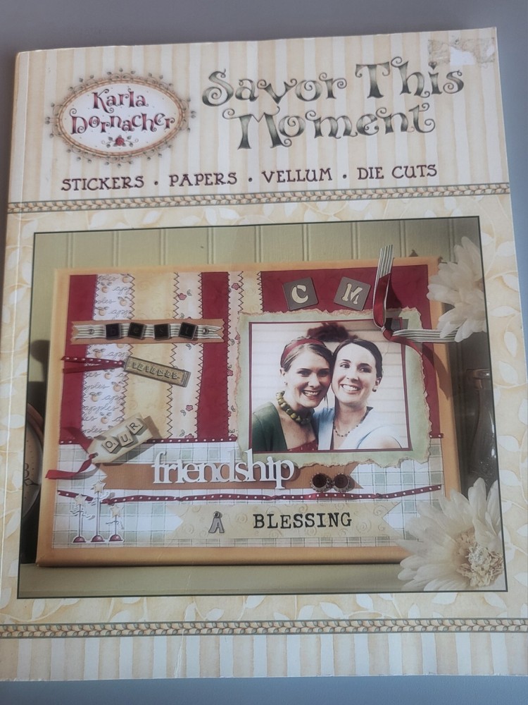 Scrapbook Book stencils patterns papers and ideas.    Savor the Moment