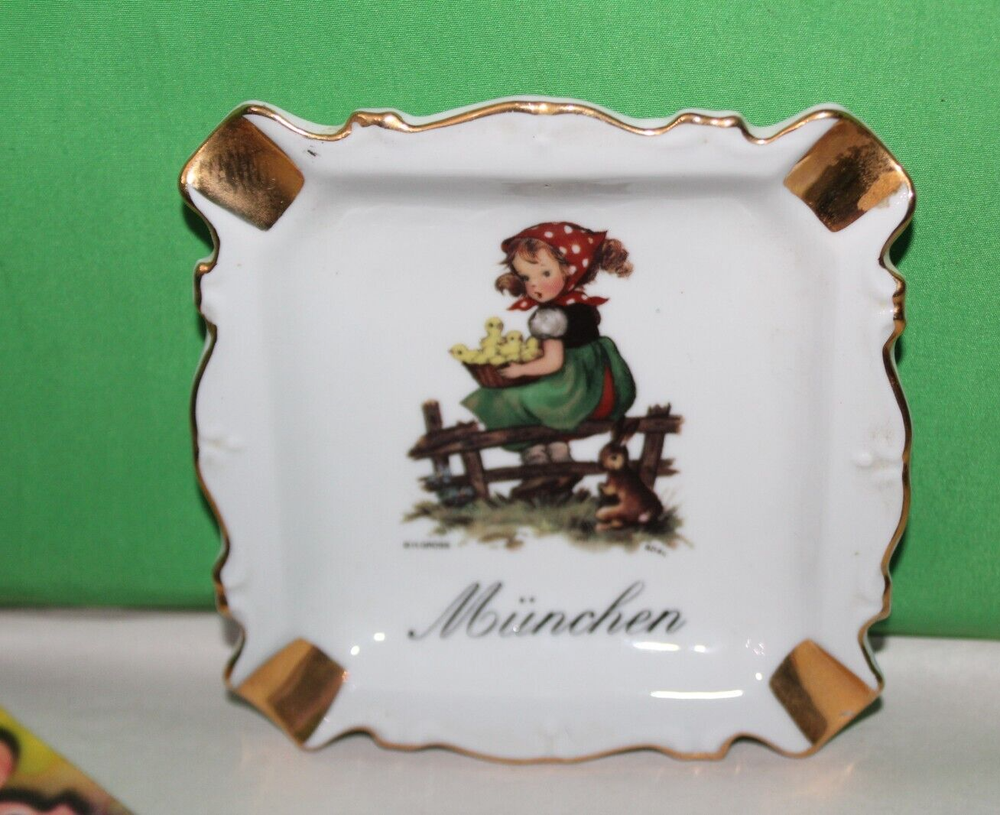 Exclusive Collection H. Gross Original Hilde Germany Ashtray Munchen