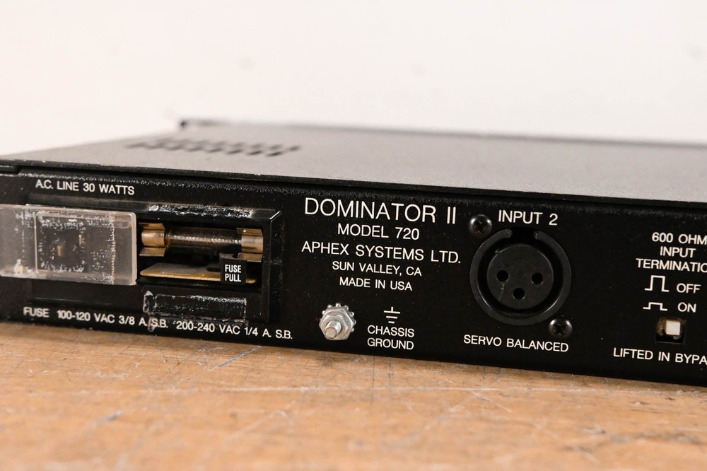 Aphex 720 DOMINATOR II Precision Multiband Peak Limiter CG01XSW