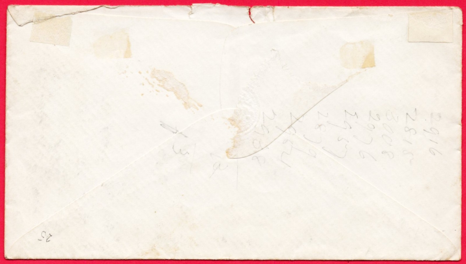 U.S. Scott : 26 with circle cancel : East Haddam, Ct. / MB- 737