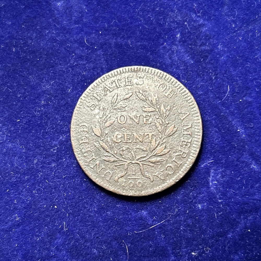 1797 Large Cent Draped Bust QA