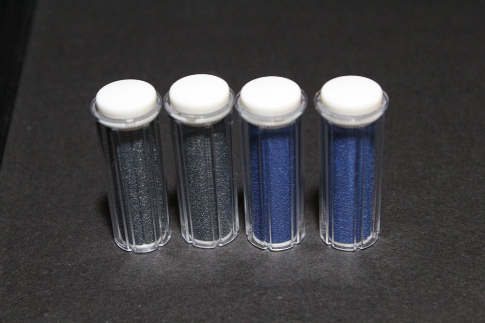 AUTHENTIC -NEW! Emjoi Micro-Pedi 4 Pack Roller Refills - 2Extra & 2Super Coarse