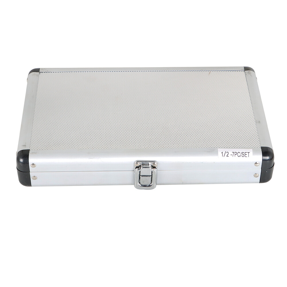 7PC Carbide Indexable Turning Tool 1/2" Lathe Tool Bit Set Thread Insert+Holder