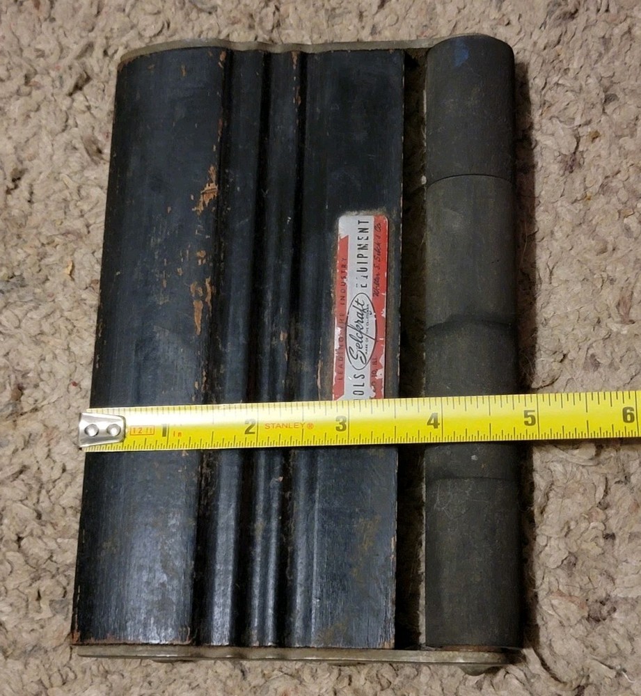 Walter E. Selck Selckraft Roller Vintage Equipment Tool