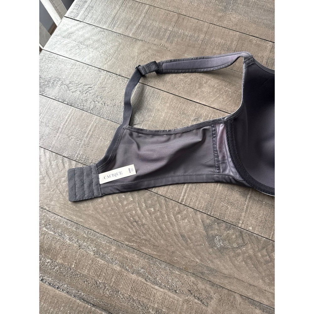 Cacique Women's Gray Underwire Bra Size 40DD