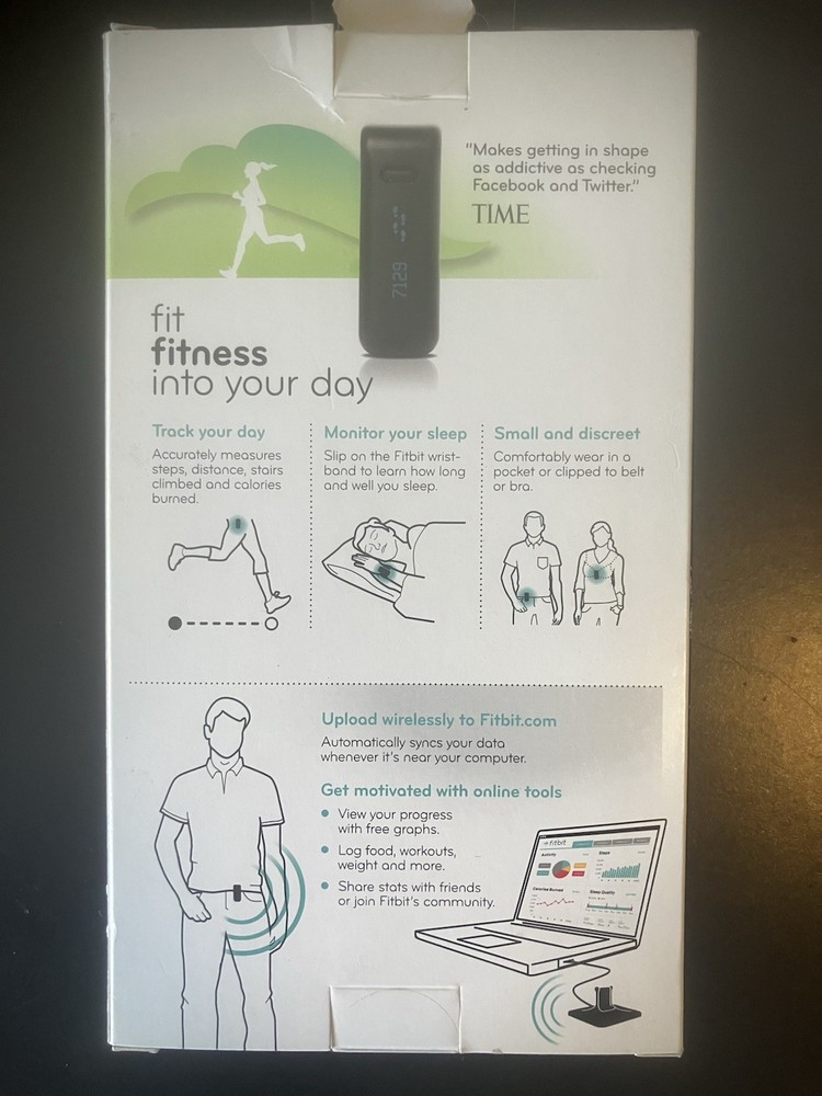 Fitbit Ultra Wireless Activity + Sleep Tracker Color Blue