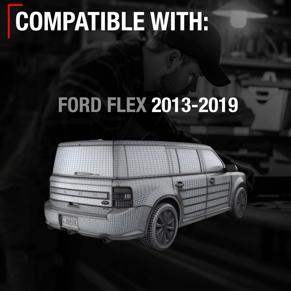 Rear View Backup Camera - Compatible with 2013-2019 Ford Flex - Reverse Park ...