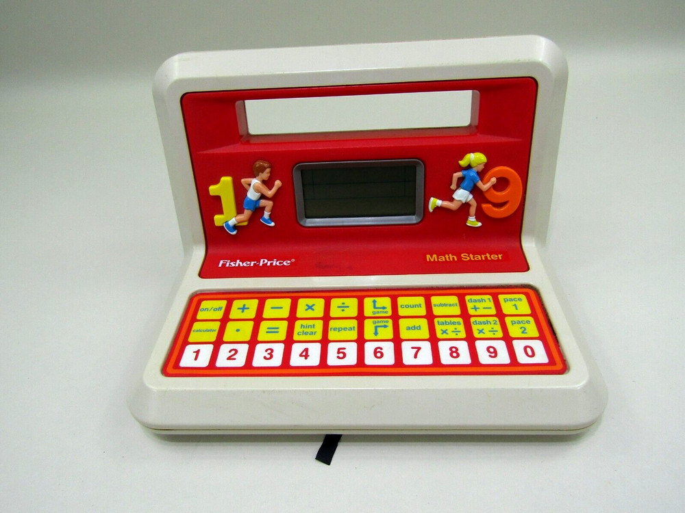 VTG Fisher Price Math Starter Interactive Educational Learning Retro Toy Read
