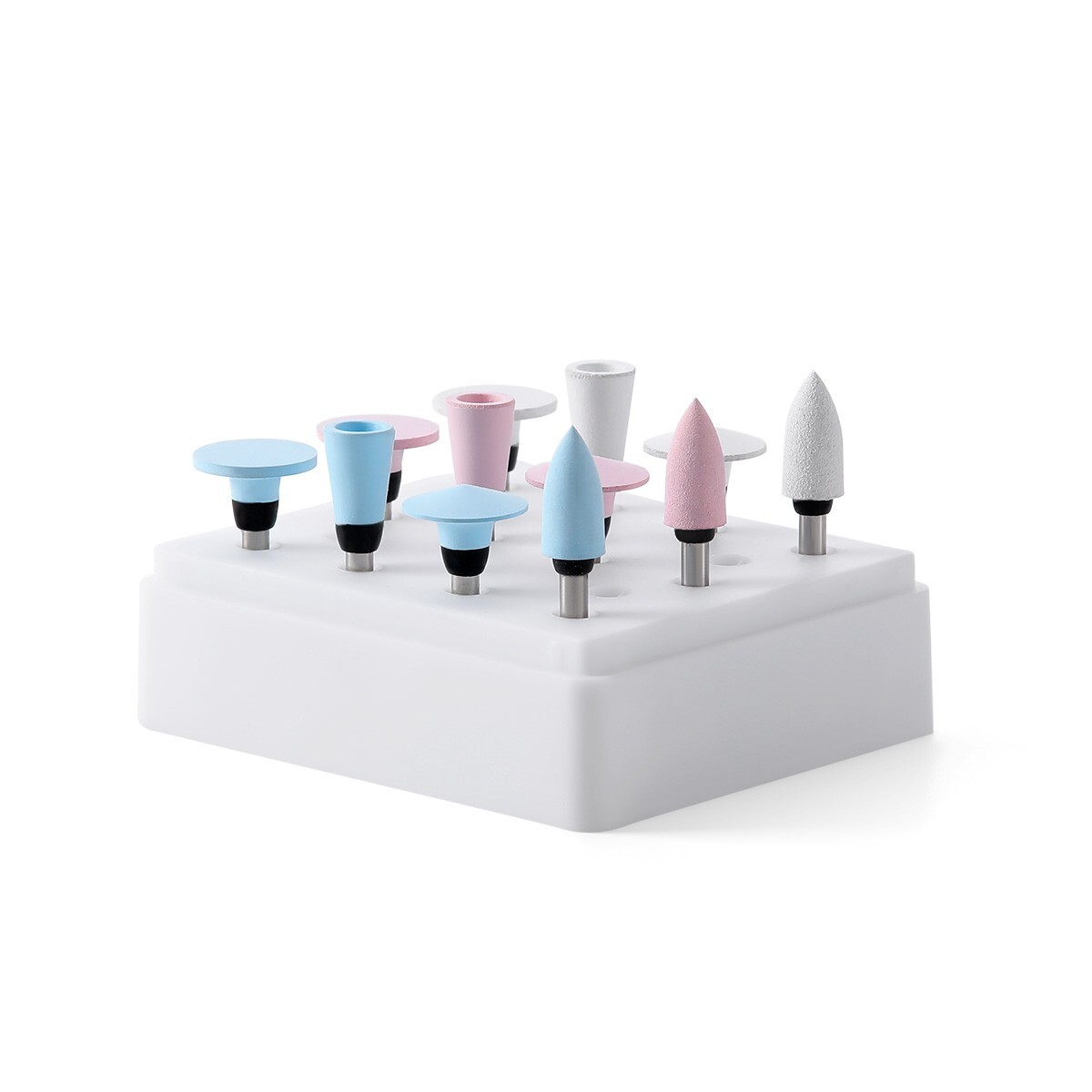 Dental Composite Polishing Burs Kit RA 2.35mm Silicone Polisher for Contra Angle