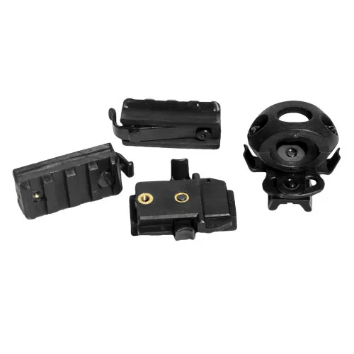 Battle Airsoft Helmet Accessory Kit - Black Black