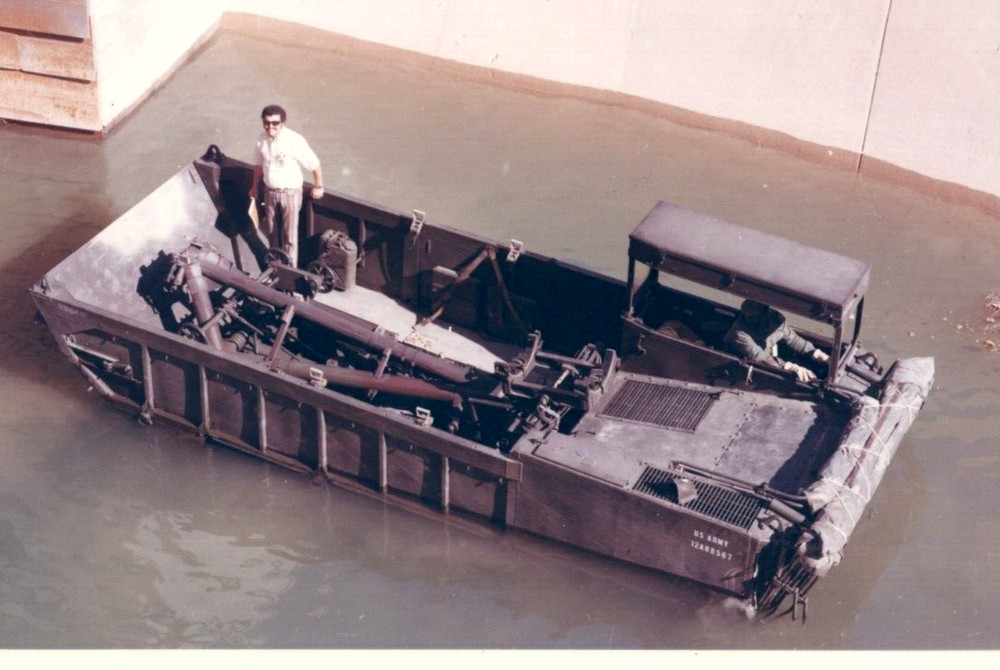 1972 Lance Missile Project Launch Complex 33 Vought  8" x 10"