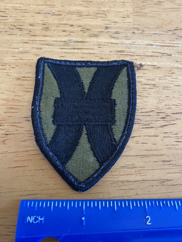 US Army 21st Sustainment Command Subdued Patch INV5676