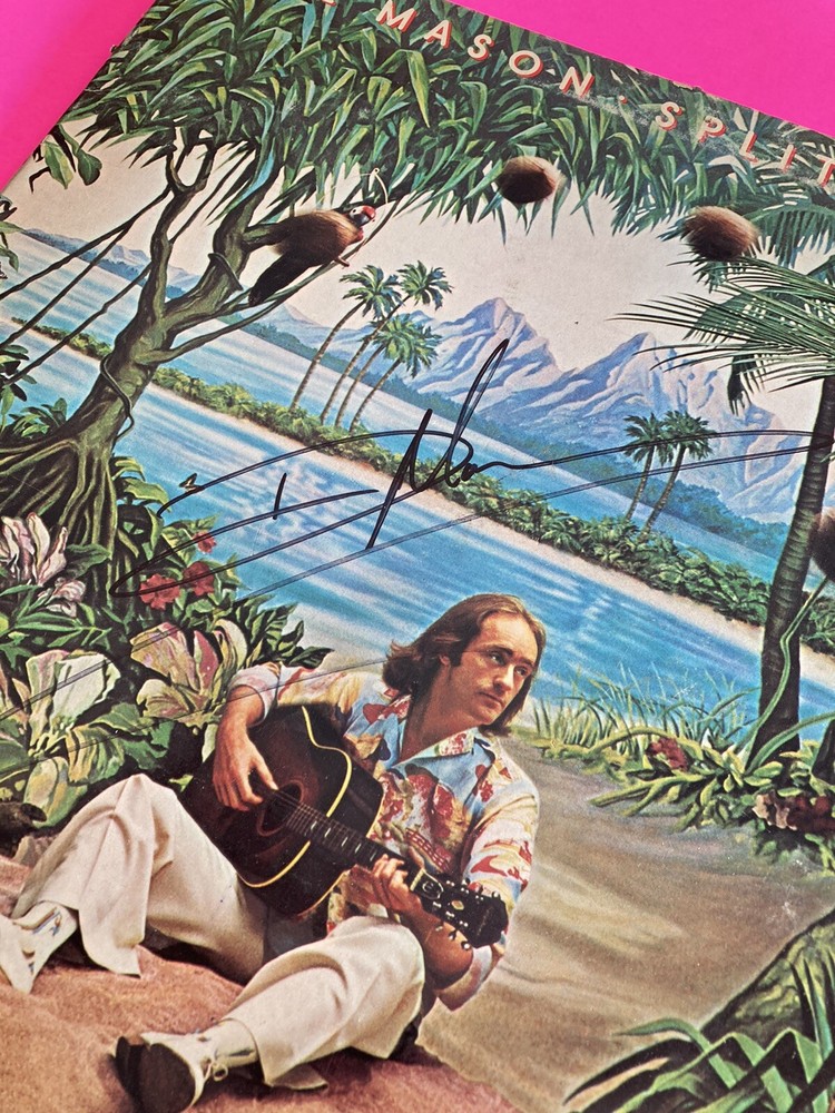 DAVE MASON SIGNED AUTOGRAPHED SPLIT COCONUT VINYL LP *EXACT PROOF*