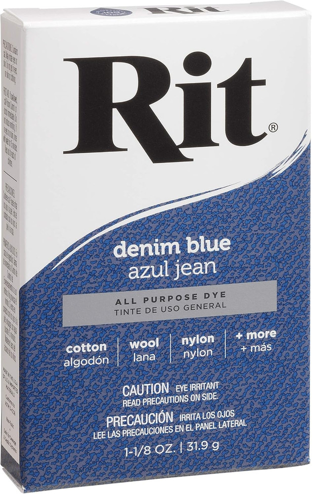 All-Purpose Powder Dye, Denim Blue