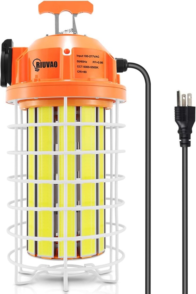 RIUVAO 150W LED Temporary Work Light 27250LM Daylight