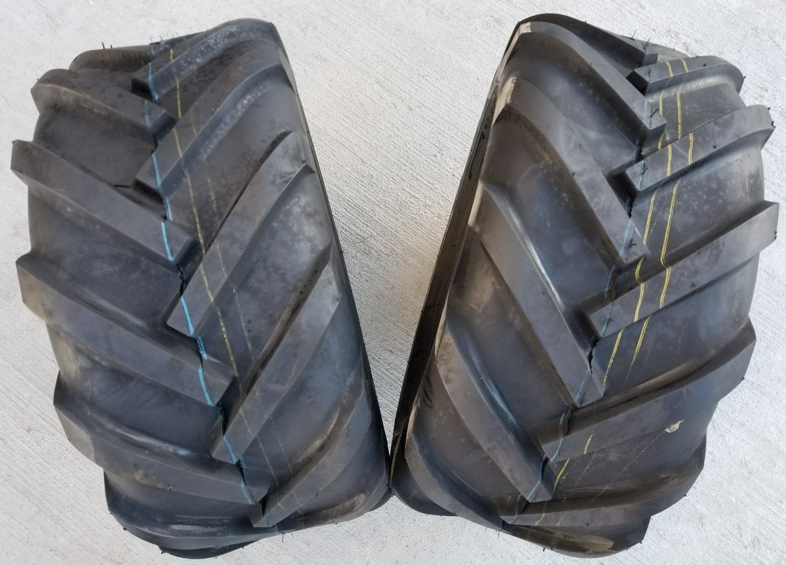 2 - 23X9.50-12 Deestone D405 4P Super Lug Tires AG DS5245 23x9.5-12