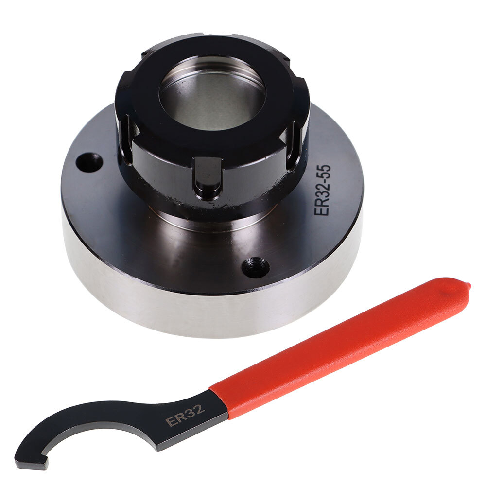 ER-32 80mm Diameter Collet Chuck Bearing Steel Compact For Milling Lathe