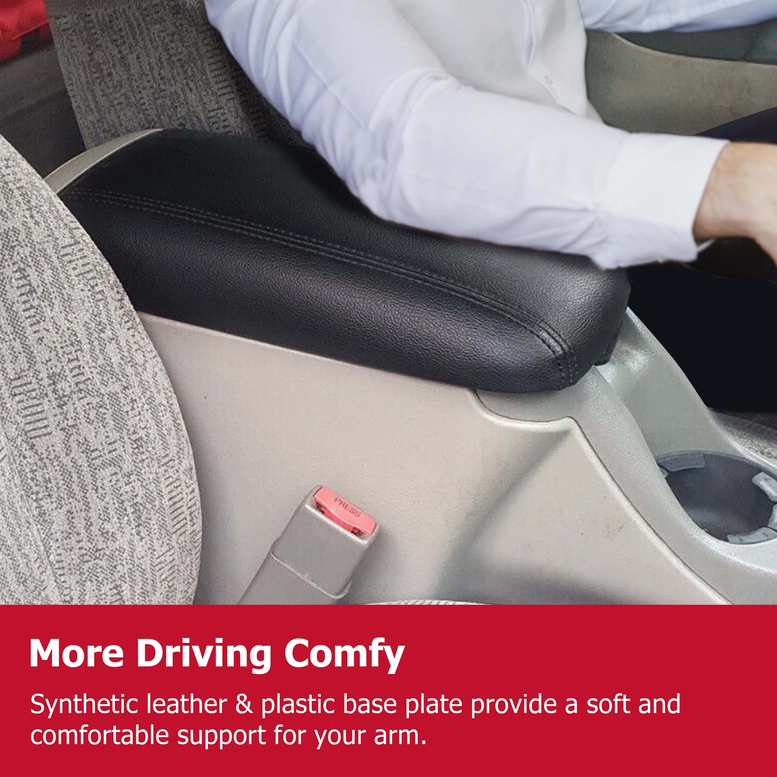 HECASA Fit Trailblazer Envoy Ascender Armrest Center Console Lid Assembly Kit