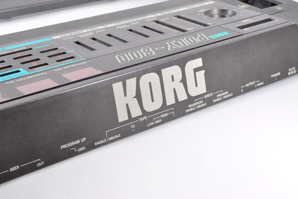 Korg Poly-800 Original Front Panel One Item Only Used From Japan