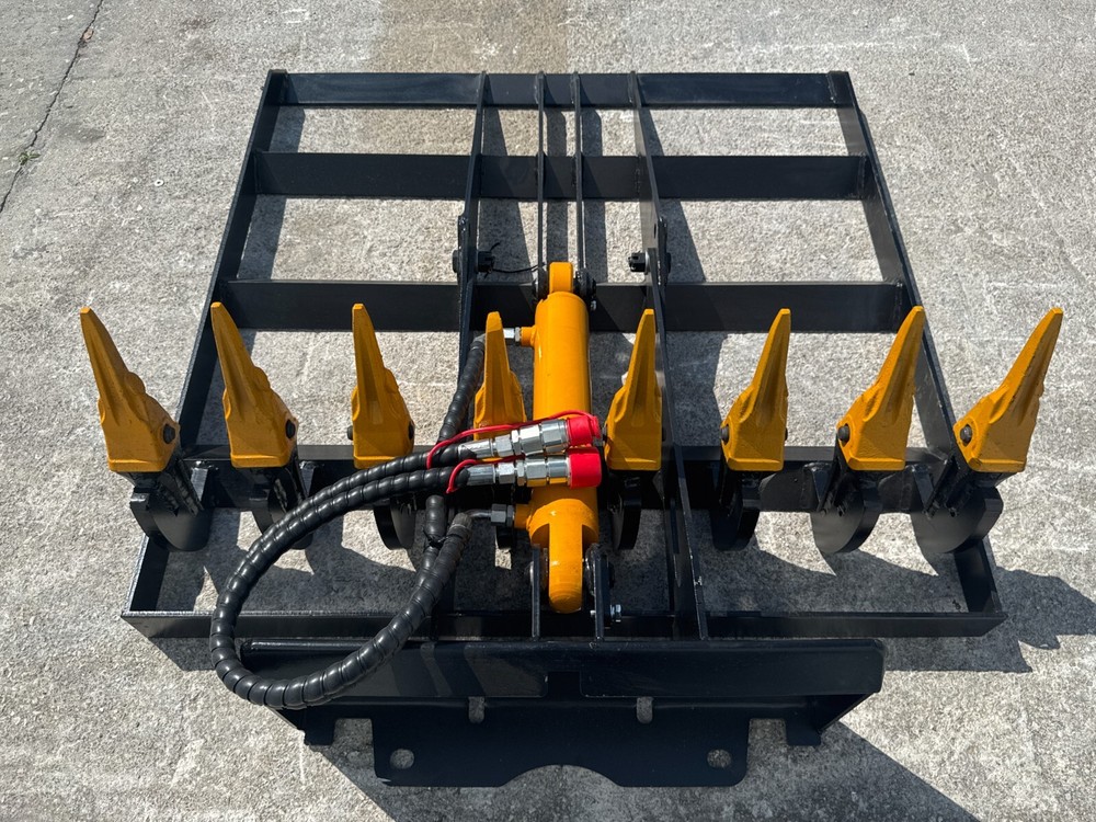 42" Land Plane Leveler Grading w/Ripper Teeth Mini Skid Steer Attachment