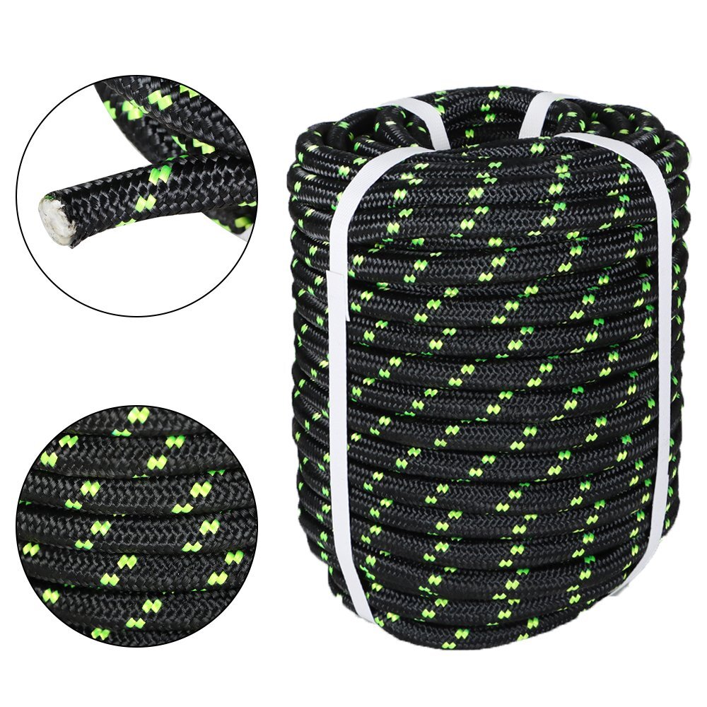 New 150' Double Braid Polyester Rope Rigging Rope 1/2" 6180lbs Breaking Strength