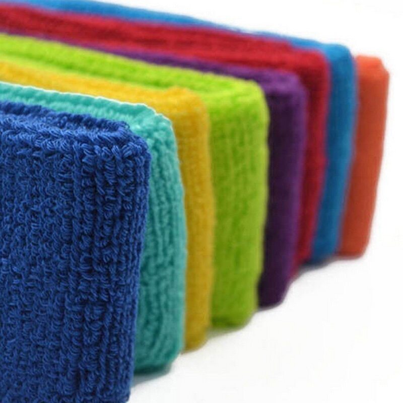 SWEATBAND SETS Wristbands headband Work Out Tennis Wrist Badminton Fitness Bands