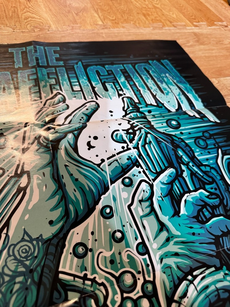 Killswitch Engage 2-Sided Original Poster 30x22 RARE
