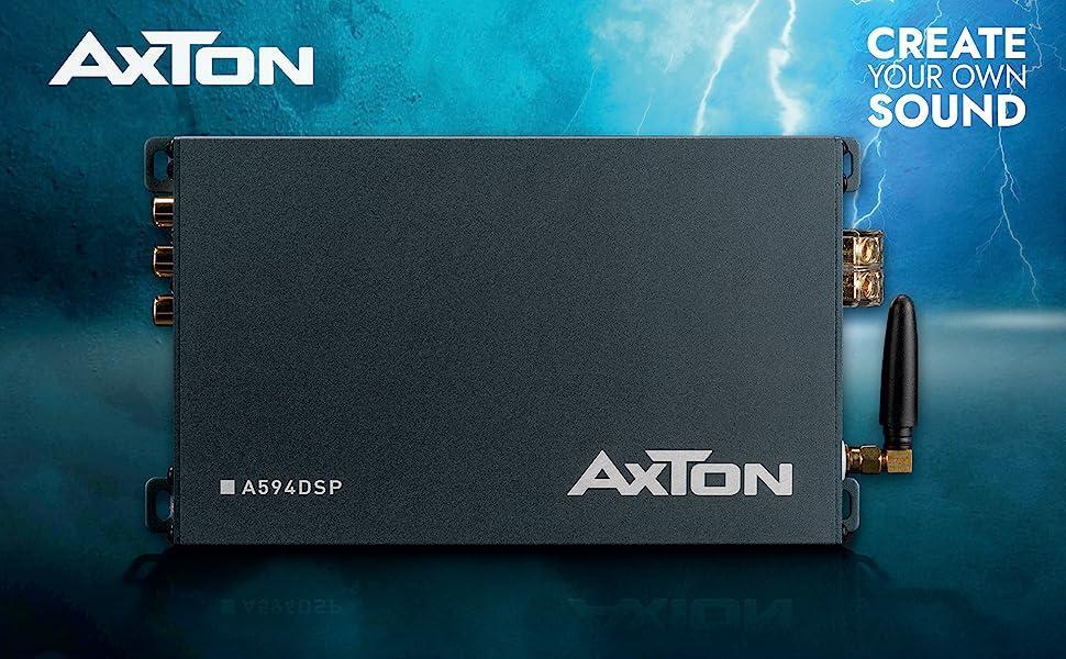 AXTON A594DSP Set Amplifier DSP with Plug & Play Adapter Compatible with Volvo
