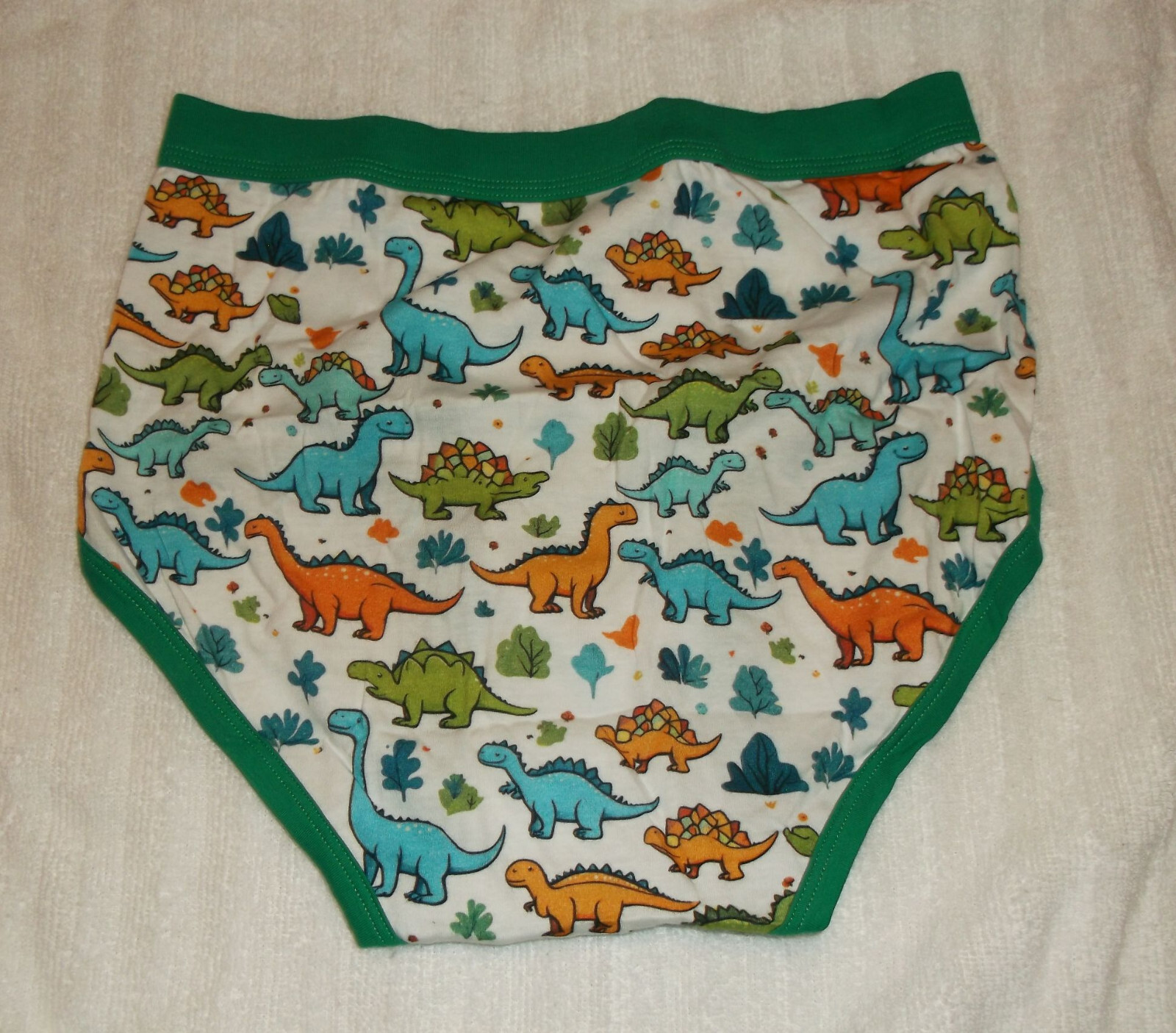 Men's Pattern / Cartoon / Colored Waistband Adult Briefs Underwear S, M, L