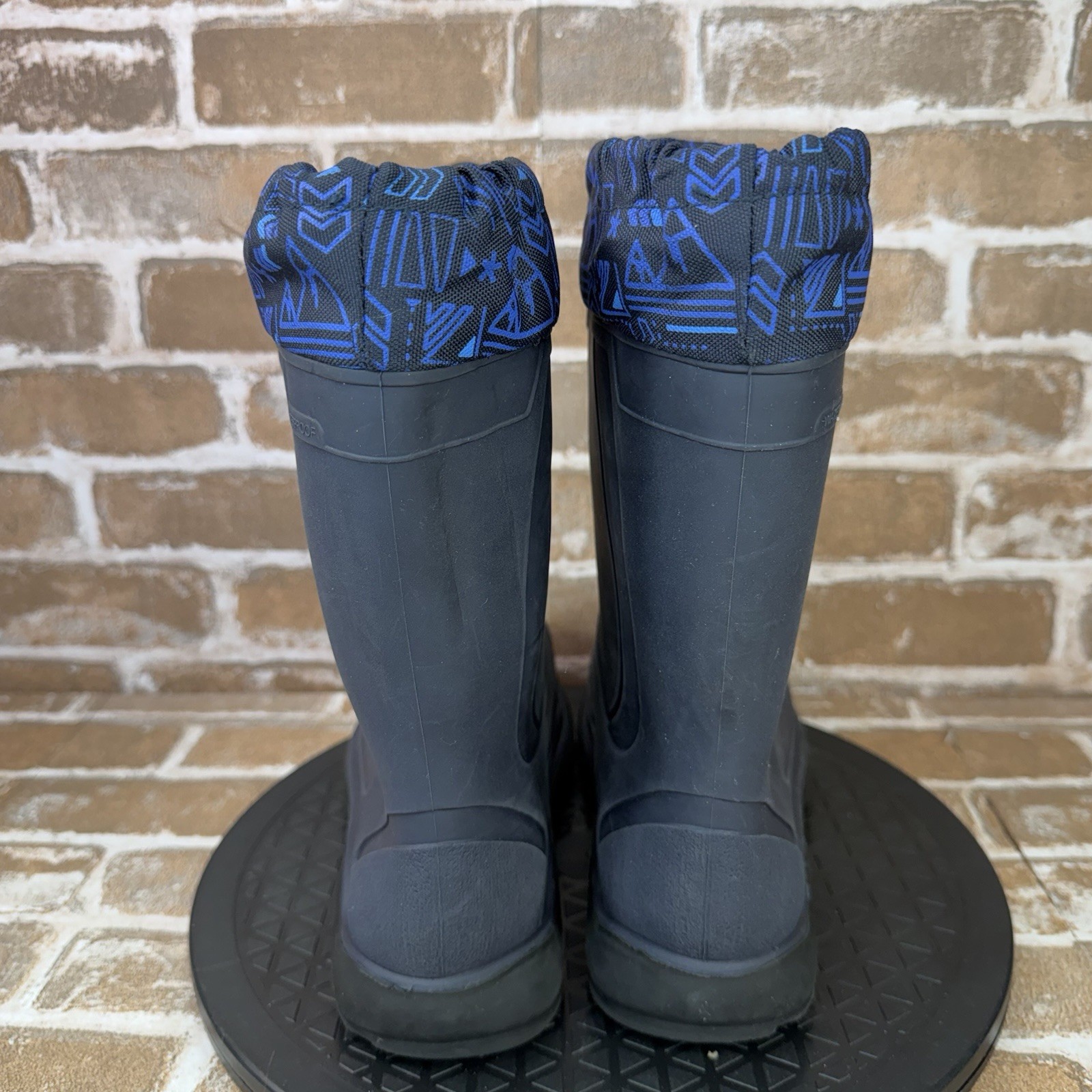 Kamik Snobuster 2 Waterproof Winter Snow Boots Navy Blue Boys Youth Size 5