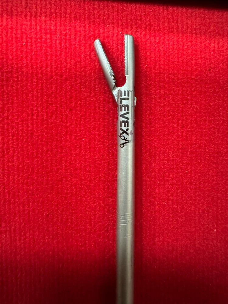ELEVEXA Laparoscopy 3mm Needle Holder Straight Laparoscopic Variable Length