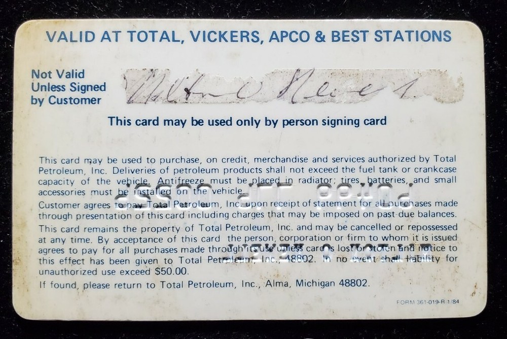 Total Credit Card ~ exp ? ~ our # cb695
