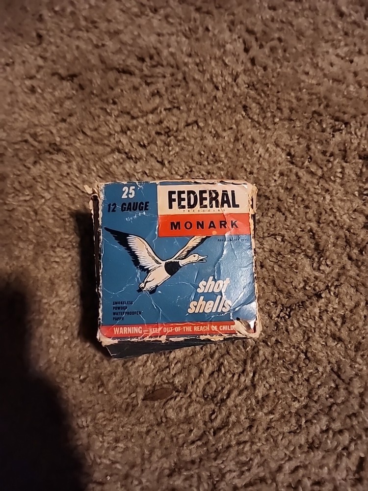 Federal Monark 12- Gauge Box