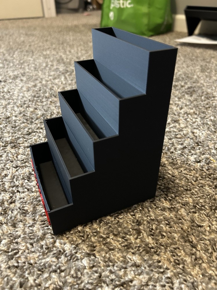 Atari Jaguar 5 Cartridge Display Stand 3D Print