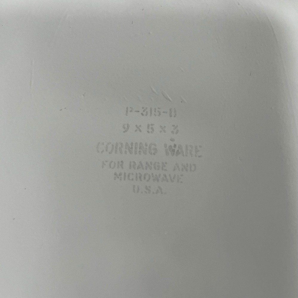 Vintage Corning Ware Bread Loaf