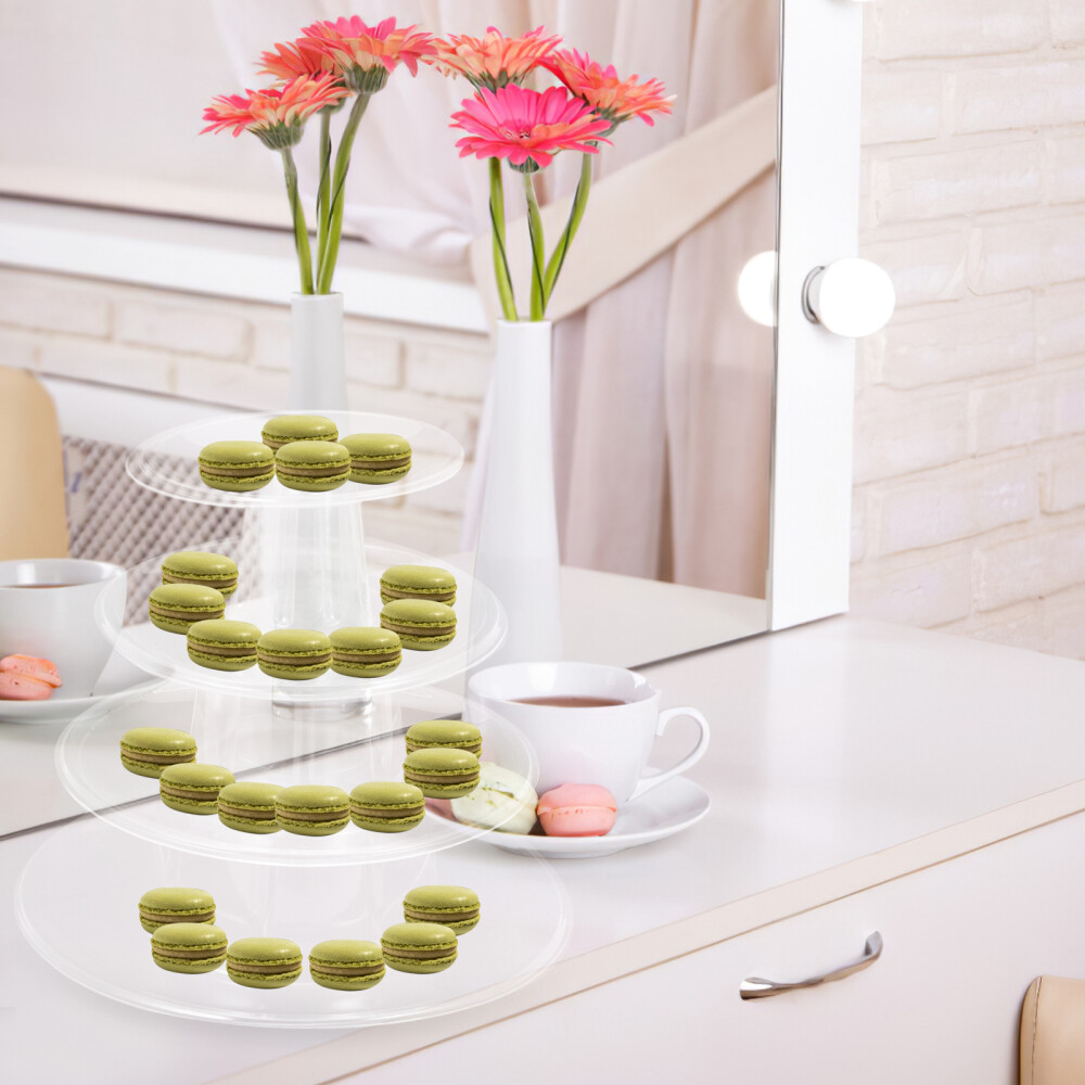 Desktop Buffet Stand Dessert Tower Cupcake Serving Platter Cake Tower