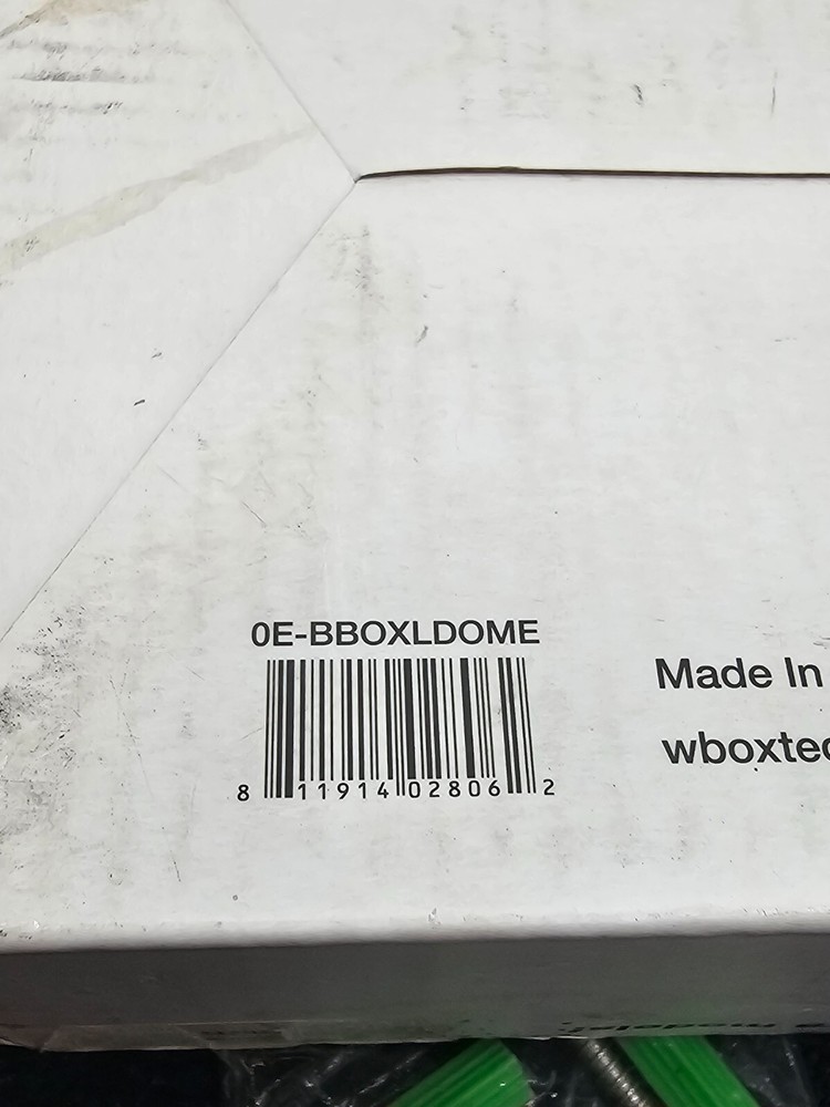 (QTY 3) W Box 0E-BBOXLDOME Large Eyeball Camera Back Box