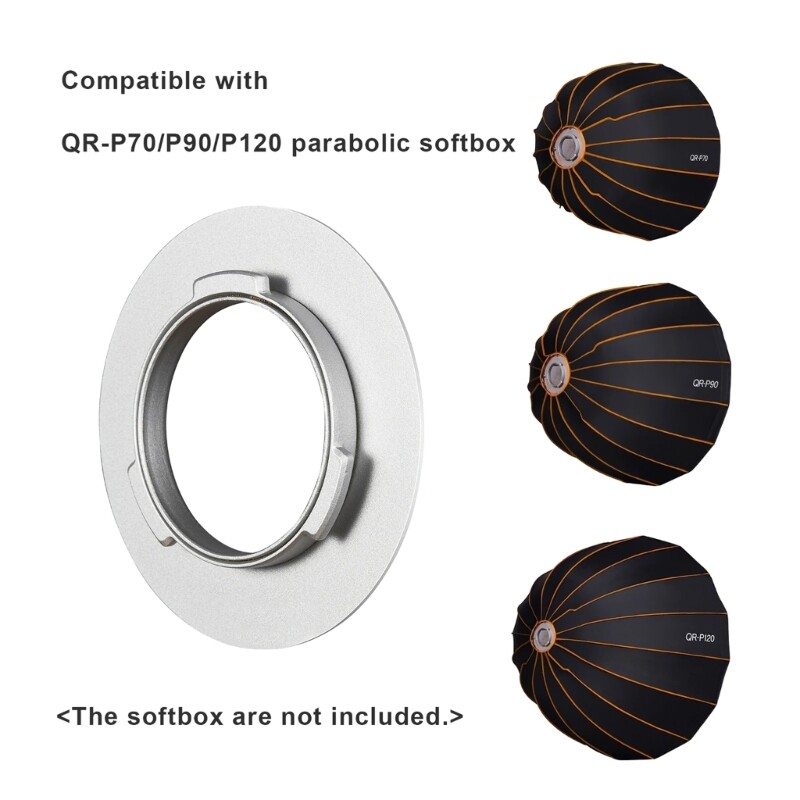 Convenient Softbox Mount Speed Rings Adapter for ML60Bi/ML60 Softbox Easy Mount