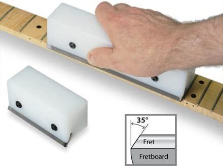 StewMac Fret Beveling File, 7-1/2" Length
