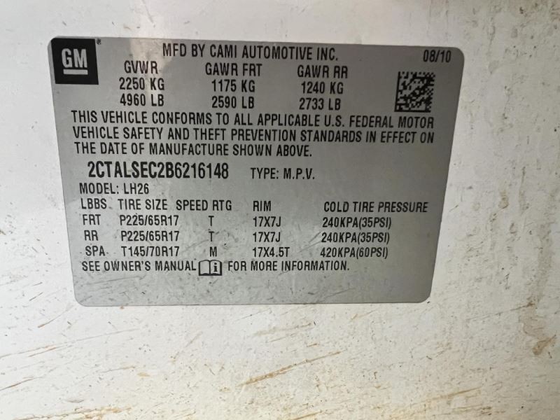 Speedometer MPH Fits 11 TERRAIN 104713315
