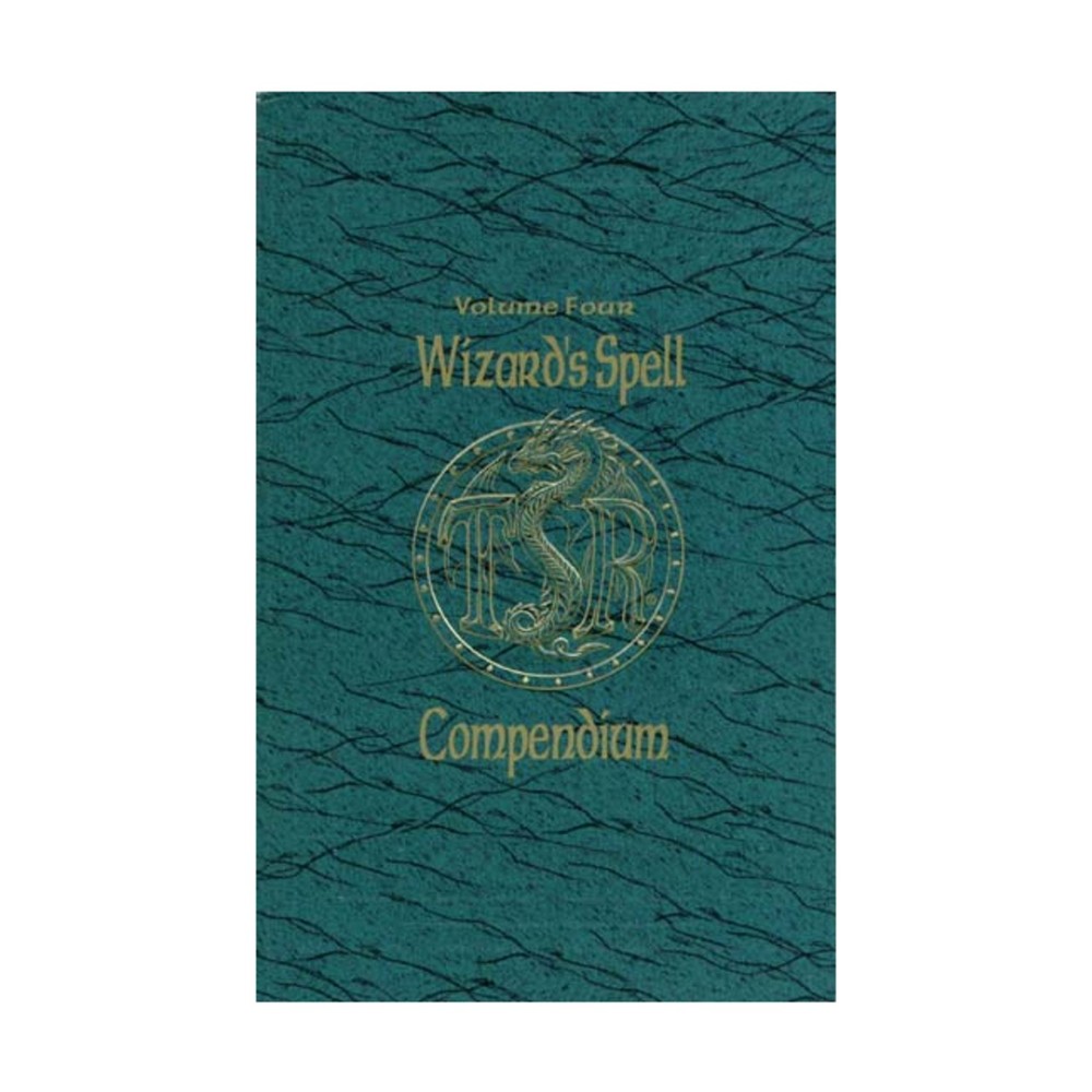 TSR AD&D 2nd Ed Wizard's Spell Compendium #4 Fair+