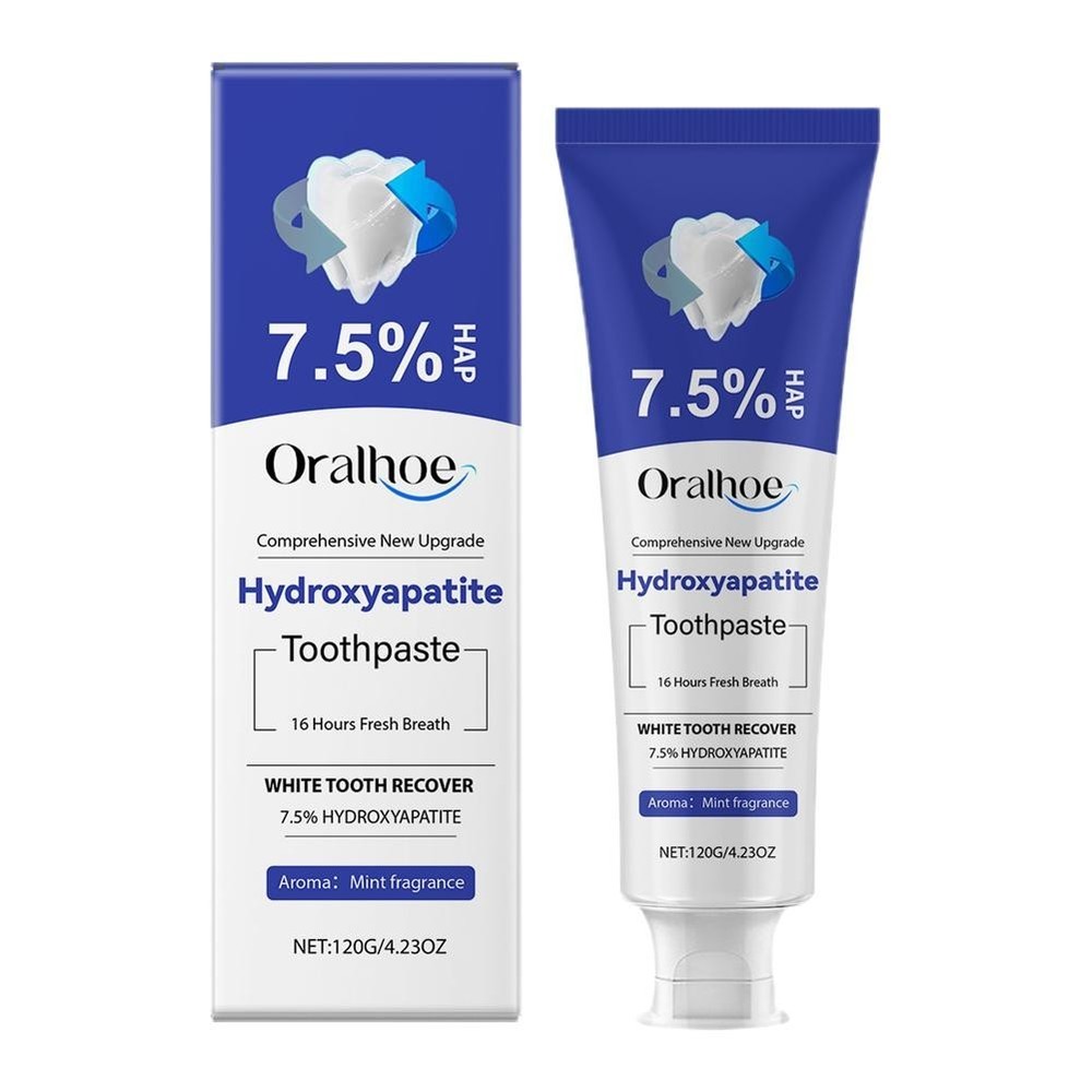 Hydroxyapatite Toothpaste, White Tooth Recover 7.5% NEW Hydroxyapatite C7U5